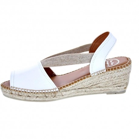 Alpargatas Toni Pons zapatos Mujer modelo Teide Blanco 