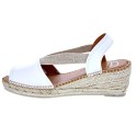 Alpargatas Toni Pons zapatos Mujer modelo Teide Blanco 