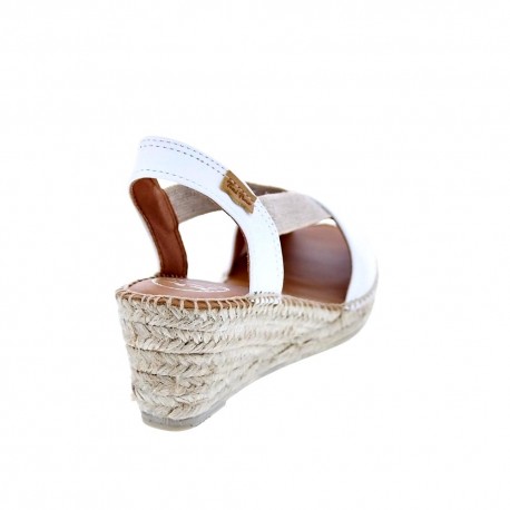 Alpargatas Toni Pons zapatos Mujer modelo Teide Blanco 