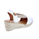 Alpargatas Toni Pons zapatos Mujer modelo Teide Blanco 