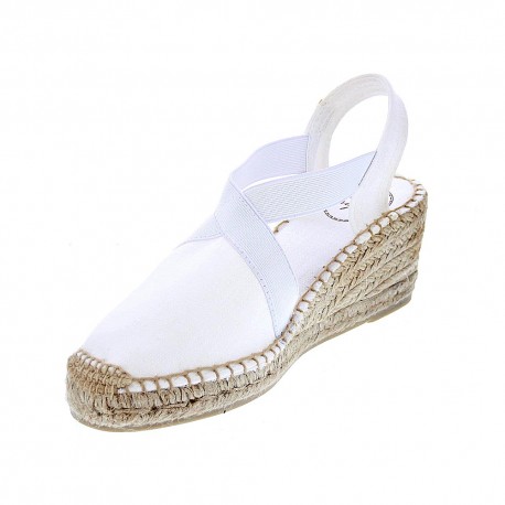 Alpargatas Toni Pons zapatos Mujer modelo Ter Blanco 