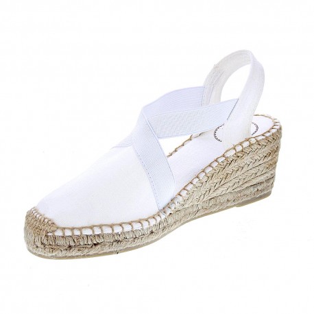 Alpargatas Toni Pons zapatos Mujer modelo Ter Blanco 