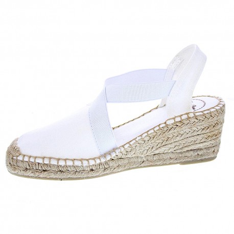 Alpargatas Toni Pons zapatos Mujer modelo Ter Blanco 