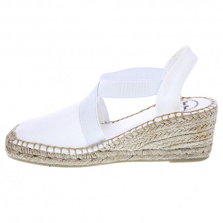 Alpargatas Toni Pons zapatos Mujer modelo Ter Blanco 
