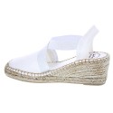Alpargatas Toni Pons zapatos Mujer modelo Ter Blanco 