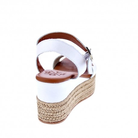 Sandalias Popa zapatos Mujer modelo Paradis Piel Blanco 