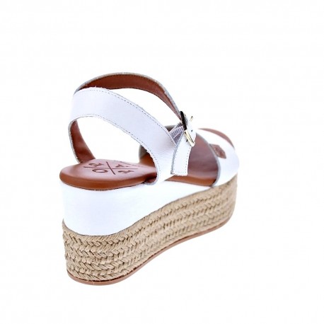 Sandalias Popa zapatos Mujer modelo Paradis Piel Blanco 