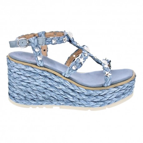 Sandalias Alma en Pena zapatos Mujer modelo V22BL1024 Azul 