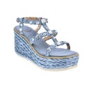 Sandalias Alma en Pena zapatos Mujer modelo V22BL1024 Azul 