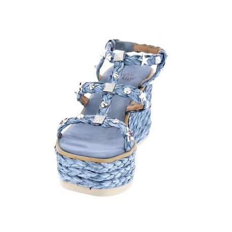 Sandalias Alma en Pena zapatos Mujer modelo V22BL1024 Azul 