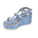 Sandalias Alma en Pena zapatos Mujer modelo V22BL1024 Azul 