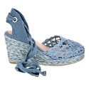 Alpargatas Alma en Pena zapatos Mujer modelo V22BL1012 Azul 