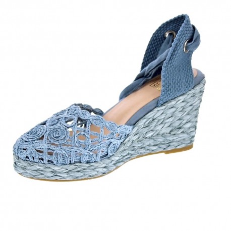 Alpargatas Alma en Pena zapatos Mujer modelo V22BL1012 Azul 