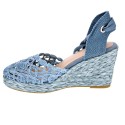 Alpargatas Alma en Pena zapatos Mujer modelo V22BL1012 Azul 