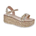 Sandalias Alma en Pena zapatos Mujer modelo V22BL1061 Beige 
