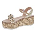 Sandalias Alma en Pena zapatos Mujer modelo V22BL1061 Beige 