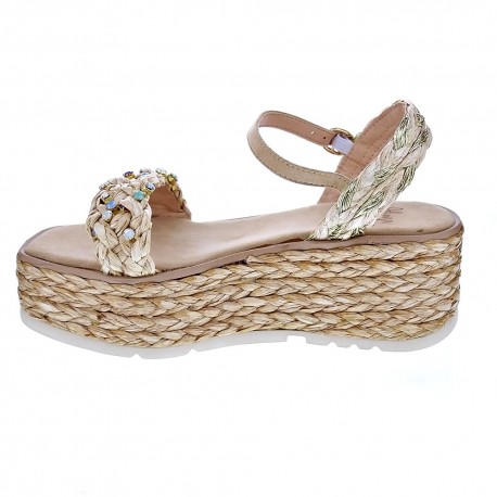 Sandalias Alma en Pena zapatos Mujer modelo V22BL1061 Beige 