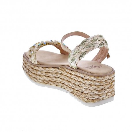 Sandalias Alma en Pena zapatos Mujer modelo V22BL1061 Beige 