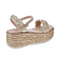Sandalias Alma en Pena zapatos Mujer modelo V22BL1061 Beige 