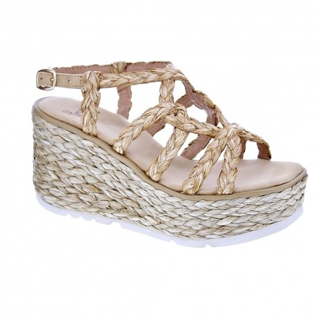 Sandalias Alma en Pena zapatos Mujer modelo V22BL1034 Beige 