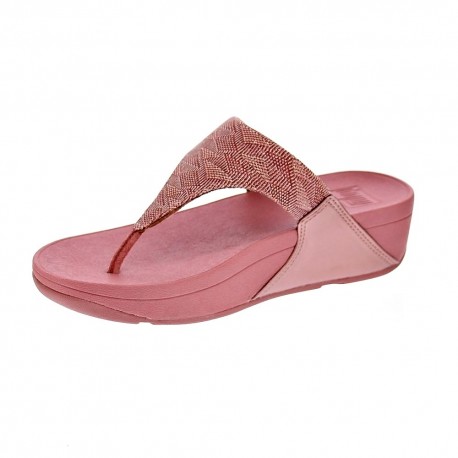 Sandalias FitFlop zapatos Mujer modelo Lulu Rosa 