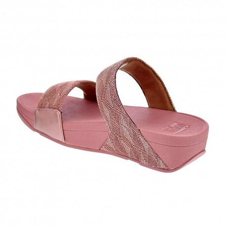 Sandalias FitFlop zapatos Mujer modelo Llulu Rosa 