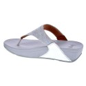Sandalias FitFlop zapatos Mujer modelo Lulu Glitz Plata 