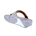 Sandalias FitFlop zapatos Mujer modelo Lulu Glitz Plata 