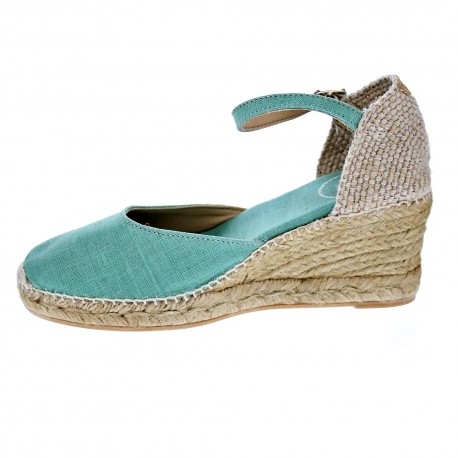 Alpargatas Toni Pons zapatos Mujer modelo Caldes Verde 