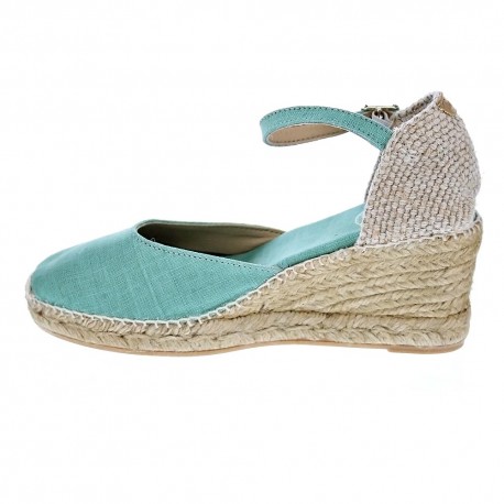 Alpargatas Toni Pons zapatos Mujer modelo Caldes Verde 