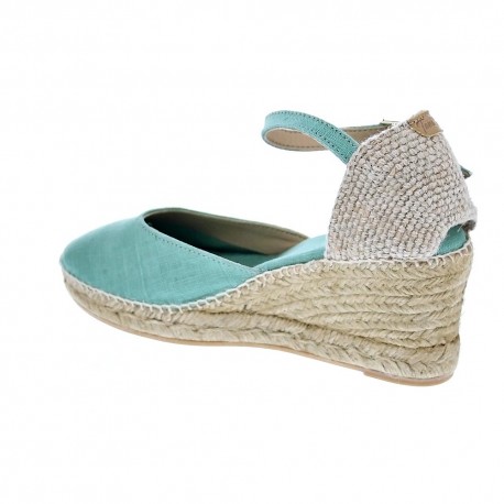 Alpargatas Toni Pons zapatos Mujer modelo Caldes Verde 