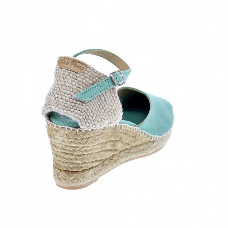 Alpargatas Toni Pons zapatos Mujer modelo Caldes Verde 