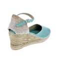 Alpargatas Toni Pons zapatos Mujer modelo Caldes Verde 
