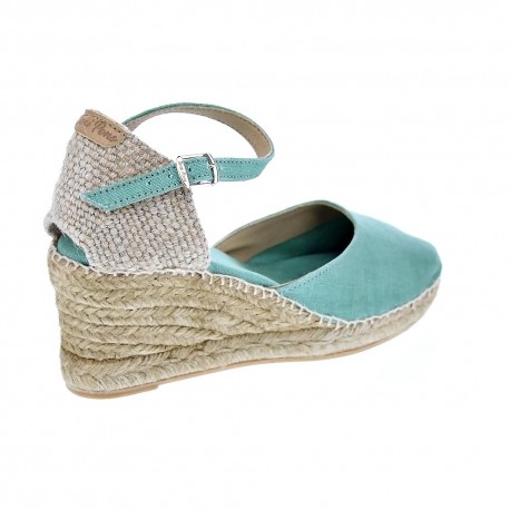 Alpargatas Toni Pons zapatos Mujer modelo Caldes Verde 