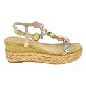 Sandalias Alma en Pena zapatos Mujer modelo V22310 Amarillo 
