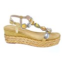 Sandalias Alma en Pena zapatos Mujer modelo V22310 Amarillo 