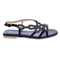 Sandalias Alma en Pena zapatos Mujer modelo V22461 Negro 
