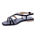 Sandalias Alma en Pena zapatos Mujer modelo V22461 Negro 
