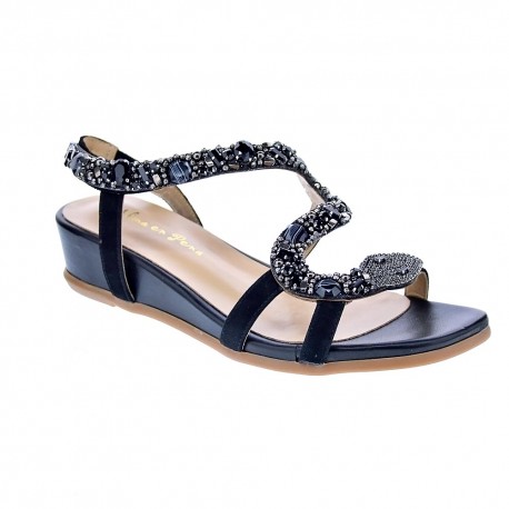 Sandalias Alma en Pena zapatos Mujer modelo V22415 Negro 