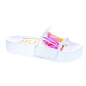 Chanclas Munich zapatos Mujer modelo Platform Iridescent Blanco 