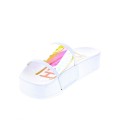 Chanclas Munich zapatos Mujer modelo Platform Iridescent Blanco 