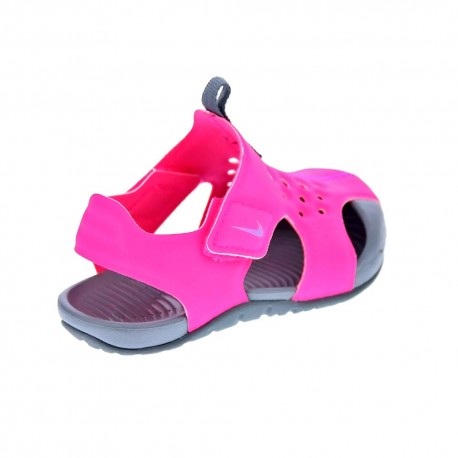 Chanclas Nike zapatos Niña modelo sunray Rosa 