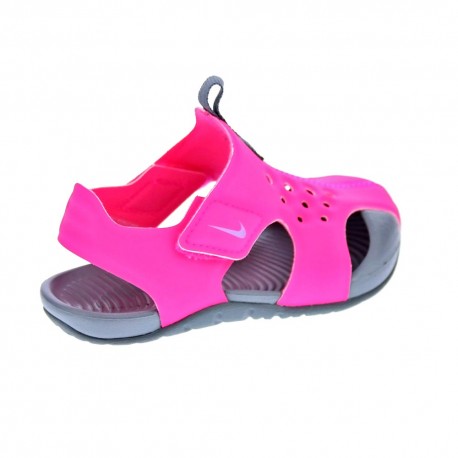 Chanclas Nike zapatos Niña modelo sunray Rosa 