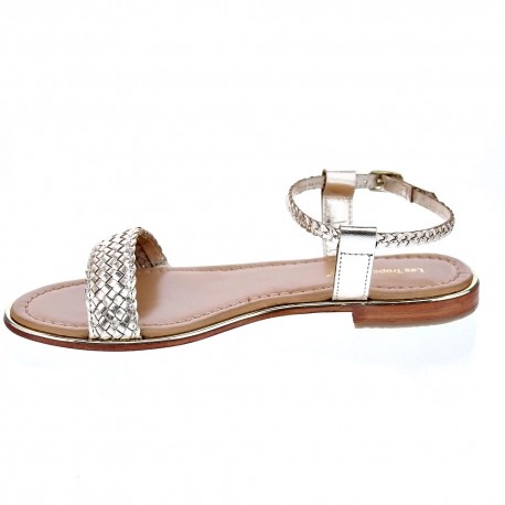 Sandalias Les Tropeziennes zapatos Mujer modelo Hippy Oro 