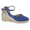 Alpargatas Toni Pons zapatos Mujer modelo Caldes Azul 