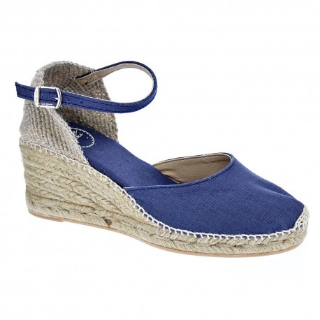 Alpargatas Toni Pons zapatos Mujer modelo Caldes Azul 