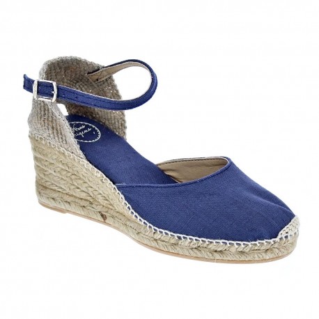 Alpargatas Toni Pons zapatos Mujer modelo Caldes Azul 