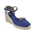 Alpargatas Toni Pons zapatos Mujer modelo Caldes Azul 
