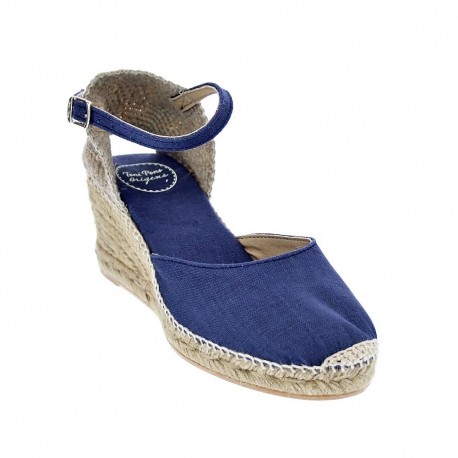 Alpargatas Toni Pons zapatos Mujer modelo Caldes Azul 