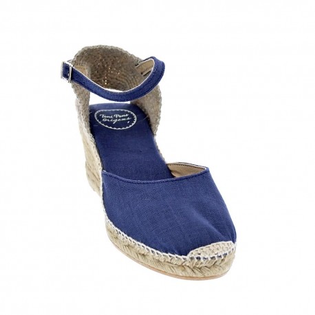 Alpargatas Toni Pons zapatos Mujer modelo Caldes Azul 